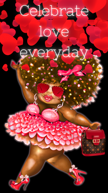 Celebrate Love Everyday Phone Wallpaper