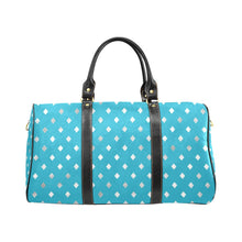Load image into Gallery viewer, Teal Diamond Travel bag