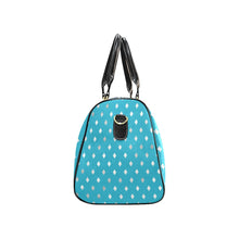 Load image into Gallery viewer, Teal Diamond Travel bag