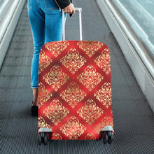 Load image into Gallery viewer, Red Gold diamond Luggage Cover (Large)