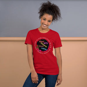 Afro love Short-sleeve unisex t-shirt